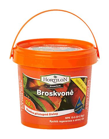 Hortilon - hnojivo BROSKYŇA pre broskyne a iné kôstkoviny 0,5 kg