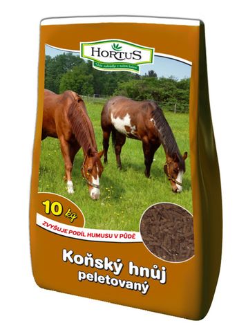Hortus - Konský hnoj peletovaný 10 kg