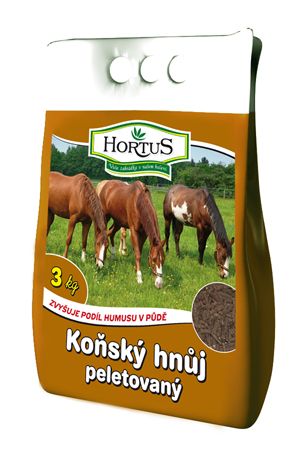 Hortus - Konský hnoj peletovaný 3 kg