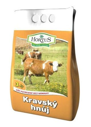 Hortus - Kravský hnoj peletovaný 3 kg