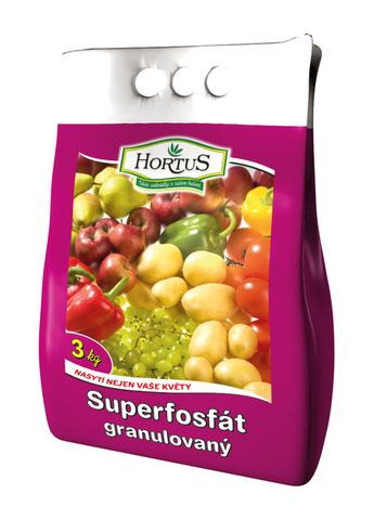 Hortus - Superfosfát granulovaný 3 kg