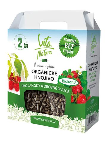 VITA NATURA - Organické hnojivo pre jahody a drobné ovocie 2 kg