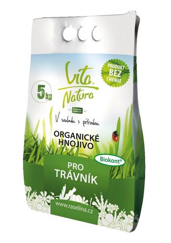 VITA NATURA - Organické hnojivo pre trávnik 5 kg