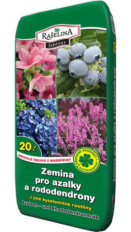 Zemina pre azalky a rododendrony 20 l